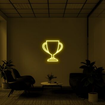 Pokal LED-Neonschild für Büro und Wohnzimmer