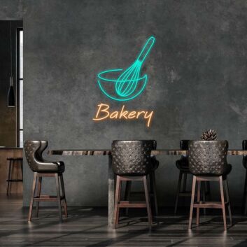 Bakery LED-Neonschild für Bäckerei Café