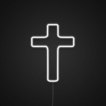 Kreuz LED-Neonschild Kirche Wohnzimmer