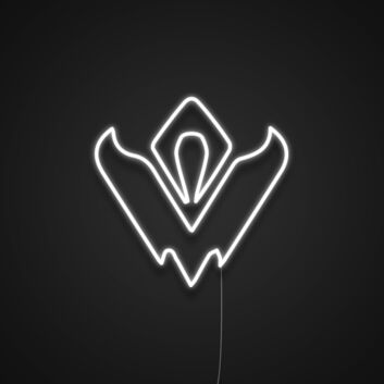 stilisiertes Gaming-Logo LED-Neonschild für Gamingzimmer