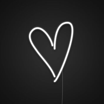 Herzsymbol LED-Neonschild Wohnzimmer Schlafzimmer