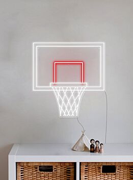 Basketballkorb LED-Neonschild für Wohnzimmer und Kinderzimmer
