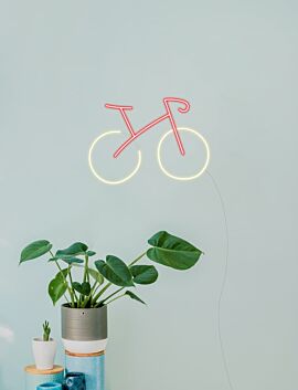 Fahrrad LED-Neonschild für Wohnzimmer und Cafe