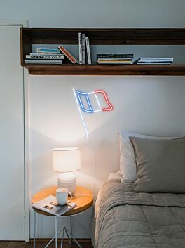 Französische Flagge LED-Neonschild Wohnzimmer Schlafzimmer