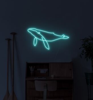Wal LED-Neonschild für Wohnzimmer Büro
