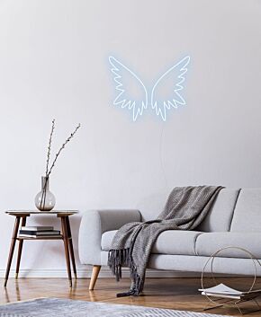 Engelsflügel LED-Neonschild für Wohnzimmer Schlafzimmer