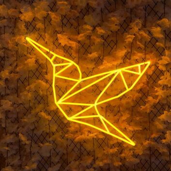 Kolibri LED-Neonschild für Wohnzimmer und Café