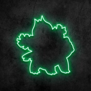 Silhouette eines fiktiven Monsters LED-Neonschild Gamingzimmer