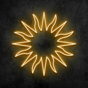 Sonne Symbol LED-Neonschild Wohnzimmer Cafe