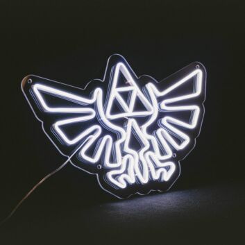 stilisiertes Adler-Emblem LED-Neonschild für Gamingzimmer und Wohnzimmer