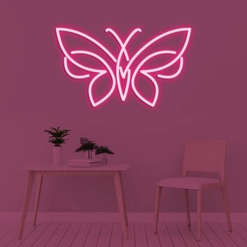 Schmetterling LED-Neonschild Wohnzimmer Schlafzimmer