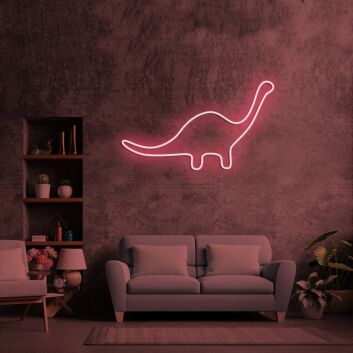 Dinosaurier LED-Neonschild für Wohnzimmer oder Kinderzimmer