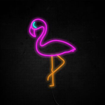 Flamingo LED-Neonschild für Bar oder Wohnzimmer