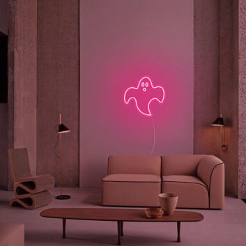 Geist LED-Neonschild für Wohnzimmer oder Party