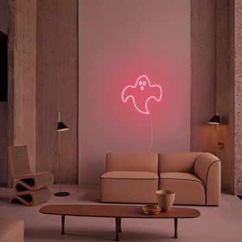 Geist LED-Neonschild für Wohnzimmer oder Party