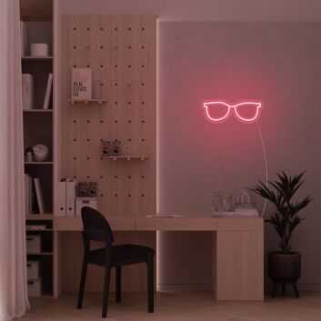 Sonnenbrille LED-Neonschild für Wohnzimmer oder Arbeitszimmer