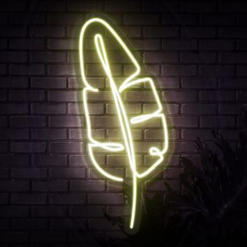 Feder LED-Neonschild Wohnzimmer Schlafzimmer