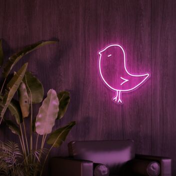 Vogel Silhouette LED-Neonschild Wohnzimmer Büro