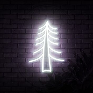 Tannenbaum LED-Neonschild Wohnzimmer Café