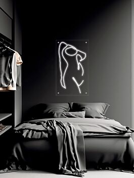 Abstrakte Frauenfigur LED-Neonschild Schlafzimmer Wohnzimmer