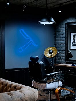 Rasiermesser LED-Neonschild für Barbershop