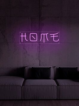 HOME LED-Neonschild Wohnzimmer Schlafzimmer