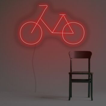 Fahrrad LED-Neonschild für Wohnzimmer oder Café