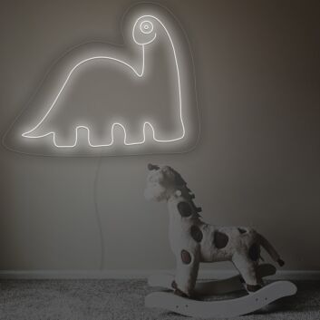 Dinosaurier LED-Neonschild Kinderzimmer