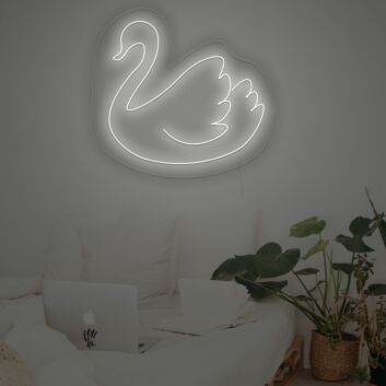 Schwan LED-Neonschild für Wohnzimmer Schlafzimmer