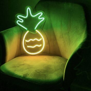Ananas LED-Neonschild für Wohnzimmer und Bar