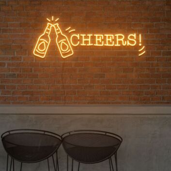 CHEERS! LED-Neonschild für Bar und Wohnzimmer