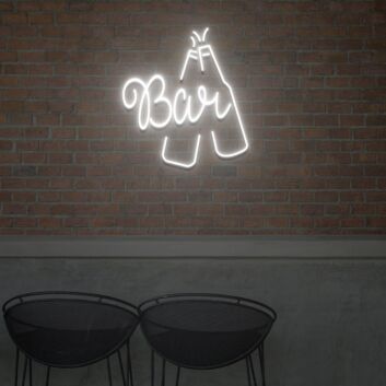 Bierflaschen LED Neonschild für Bar und Club