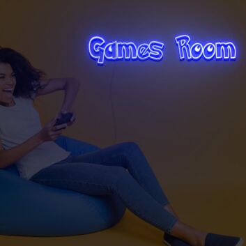 Games Room LED-Neonschild für Spielzimmer