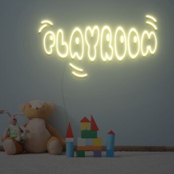 PLAYROOM LED-Neonschild für Kinderzimmer