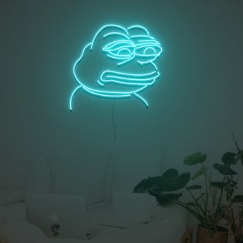 Froschgesicht LED-Neonschild Wohnzimmer Schlafzimmer
