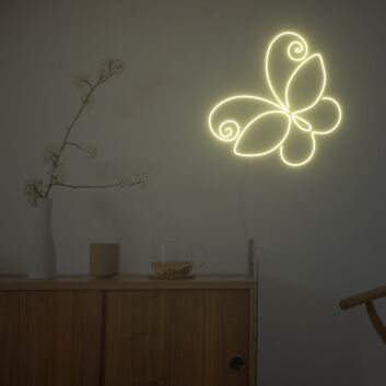 Schmetterling LED-Neonschild Wohnzimmer Schlafzimmer