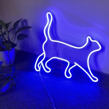 gehende Katze LED-Neonschild Wohnzimmer Schlafzimmer