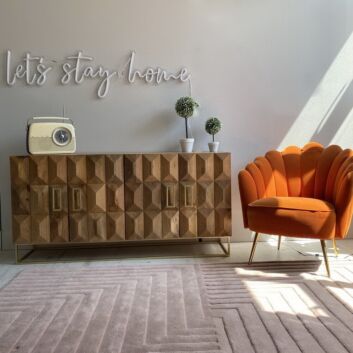 Lets Stay Home V1 Neon Sign