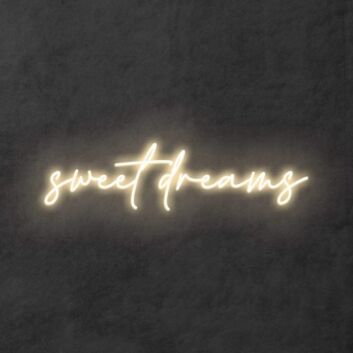 sweet dreams LED-Neonschild für Schlafzimmer