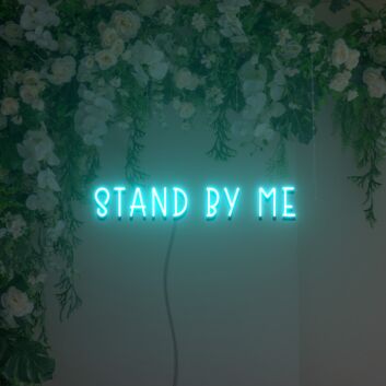 Stand By Me Neon Sign Lights Night Lamp Led Neon Sign Light For Home Party