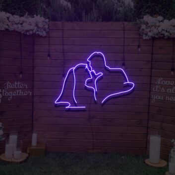 Newlyweds Wedding Neon Sign Lights Night Lamp Led Neon Sign Light For Home Party