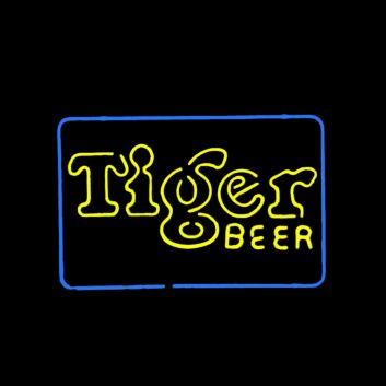 Tiger Beer LED-Neonschild für Bar und Restaurant