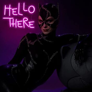 HELLO THERE LED-Neonschild für Bar Club