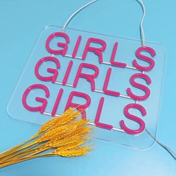 GIRLS GIRLS GIRLS LED-Neonschild für Club Bar