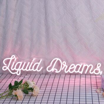 Liquid Dreams LED-Neonschild Bar Club