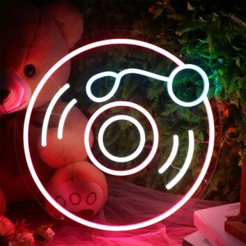 Vintage Vinyl Record LED Neon Sign Music Disc Wall Decor for Bedroom Studio Living Room
