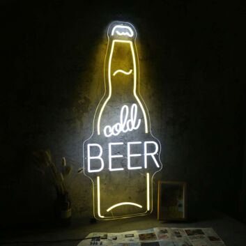 cold BEER LED-Neonschild für Bar und Restaurant
