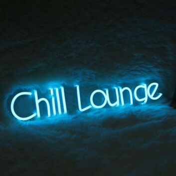 Chill Lounge LED-Neonschild für Bar und Wohnzimmer