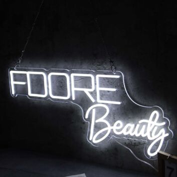 FDORE Beauty LED-Neonschild für Kosmetikstudio