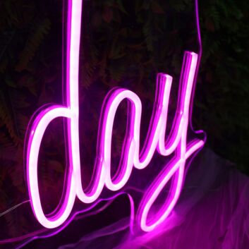 Yay! It&#039;s lash day LED-Neonschild für Kosmetikstudio